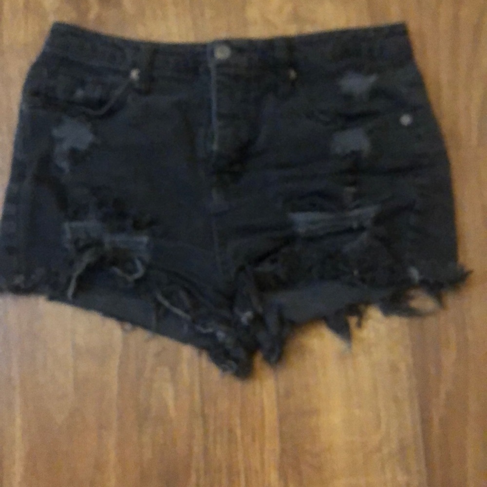 Black shorts